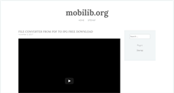 Desktop Screenshot of mobilib.org